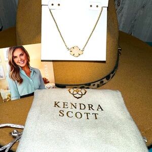 EUC, Like New, Kendra Scott Gold Tessa Necklace